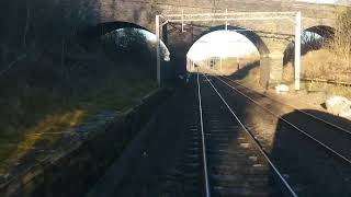 Class 350 Northampton to Rugby Drivers Cab View