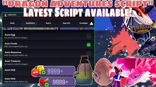 🩷Dragon Adventures Latest Event Hack🔥 AutoFarm Resources,Foods,Egg,Fish,etc😎+ Incubate✨ (Pc, Mobile)