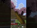 I found the new Cherry Blossom biome in Minecraft!🌸#minecraft