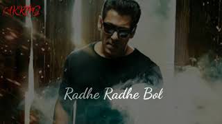 Radhe title track status | Whatsapp status song |