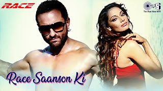 Race Saanson Ki - Video Song | Race | Saif Ali Khan & Bipasha Basu | Sunidhi & Neeraj S | Pritam