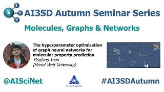 AI3SD Autumn Seminar VIII: Molecules, Graphs \u0026 Networks - Talk 2 - Yingfang Yuan