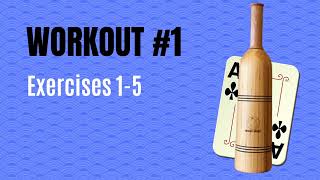 The Ace of clubs |  Follow along workout #1 | Video 9/21