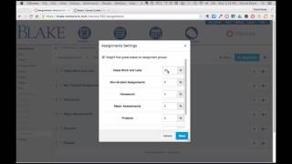 Overview Gradebook, Assignments, Assign. Groups, & Weight - Teacher & Student Perspective in Canvas