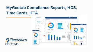 13 Geotab Compliance Reports, HOS, Time Card, IFTA