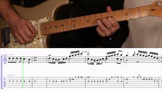 How to Play the Melody and Solos to Dust in the Wind by Kansas on Guitar with TAB