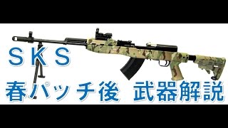 【BF4 実況】 武器解説 SKS 春パッチ