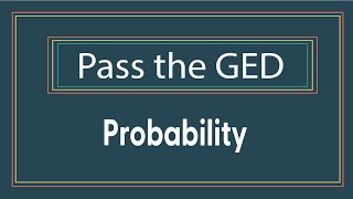 Probability on the Math GED
