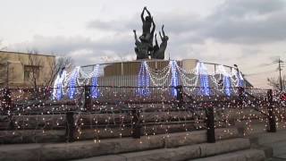 岡山県岡山市【西大寺ファンタジー２０１７～西大寺光の物語～】点灯試験