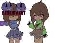 i don't know what i did ||ft.undertale frisk and underswap chara ||GC