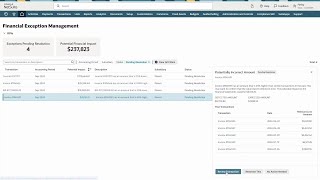NetSuite Financial Exception Management