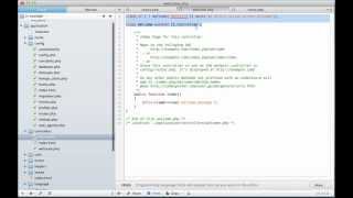 How To Create a Controller in CodeIgniter
