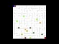 Solving Maze  (20 x 20) with Loops and Portals using Q-Learning