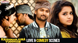 Krishnarjuna Yuddham Movie Love & Comedy Scenes | Nani, Anupama | South Movie | Aditya Movies