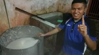 TUTORIAL Menanak Nasi skala besar (1 Kwintal) Sekali Masak dlm PANCI RAKSASA