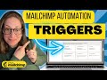 Mailchimp Automation Triggers Explained / Customer Journey Starting Point Tutorial