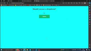 Dropdown Component Using ReactJs || Coding Ninja Skill Test