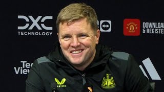 'It’s a MASSIVE PERFORMANCE from the players!' | Eddie Howe | Man Utd 0-3 Newcastle