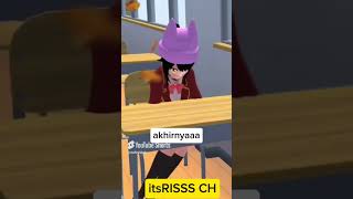 siapa yang waktu kelas gini hayo #sakuraschoolsimulator #dramasakuraschoolsimulator #dramasakura