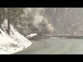 Caltrans Blows Up Boulder That Was Blocking Highway 50