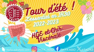 Tour d'été 2023 - HGE et Chirurgie Viscérale