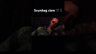 Scumbag clem 🔛🔝 #telltalethewalkingdead #gaming #clementine