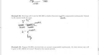 p, 55 base e word problems