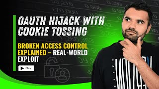 OAuth Hijacked — How Cookie Tossing Lets Attackers Take Accounts 🍪🔓