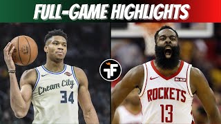 Milwaukee Bucks vs Houston Rockets - Full Game Highlights & Recap
