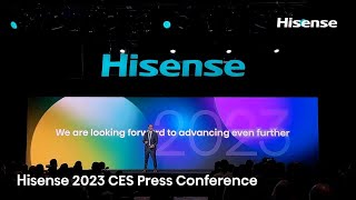 Hisense 2023 CES Press Conference