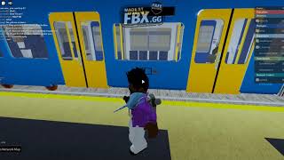 Roblox Sheffield Supertram. Tram-Train\u0026Blue Route from Cathedral to Manor Top