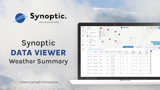 Synoptic Data Viewer Weather Summary