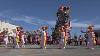 あおもり１０市大祭典in三沢　五所川原立佞武多パフォーマンス