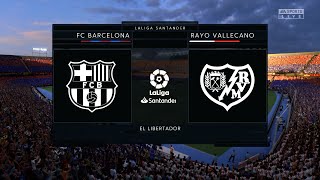 FC Barcelona vs Rayo Vallecano | FIFA 22 PS5 La Liga Match