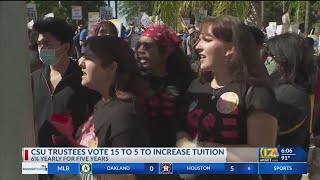 CSU Tuition increase