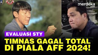 Ketum PSSI Tegas Evaluasi Shin Tae yong Usai Timnas Indonesia Gagal Total di Piala AFF 2024