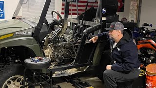 Arctic Cat 650H1 Wet Clutch Install