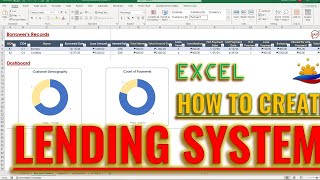 How to Create Lending System in Excel | Excel Tagalog