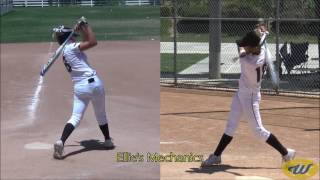 Ellie Suh's Softball Skills Video - 2018 OF - Lakewood Firecrackers-Hagberg