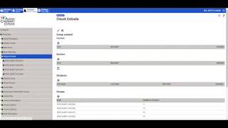 Electude Help: Course content
