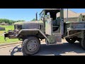 1968 kaiser m35a2 deuce and a half walk around