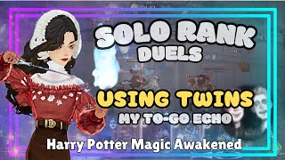 SOLO RANK DUELS- in Harry Potter Magic Awakened