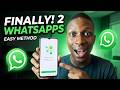 Two WhatsApp Accounts on One Phone (iPhone & Android)