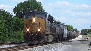 CSX 953 w/ Sharp K5HL Action + WSOR Boxcar Leads Slow Q648-28 on 5/29/22