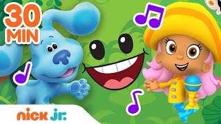 Face’s Music Party \u0026 Adventures! w/ Bubble Guppies, Blue \u0026 More | 30 Minute Compilation | Nick Jr.