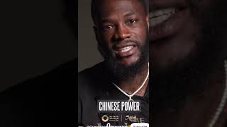 Zhilei Zhang Bangs deontay wilder #deontaywilder #boxing  #shortvideo #funnyshorts