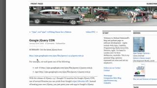(5/30) - Linking to the Google jQuery CDN - jQuery Powered Dictionary List