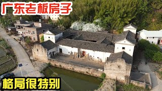 广东大老板家乡的房子，无人机飞过去一看，这格局怎么样自己看【阿城视野】