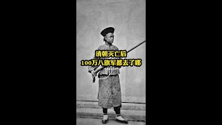 清朝灭亡后，100多万清兵都去哪了？其中一支保留到了1993年 #历史故事 #皇帝 #清朝 #清兵