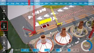 Blyth Offshore Wind farm Construction sequence preview